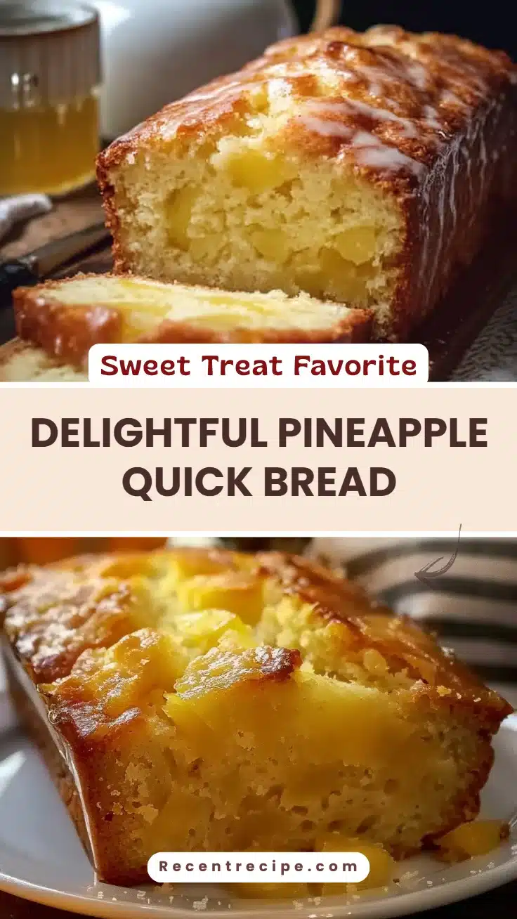 Delightful Pineapple Quick Bread