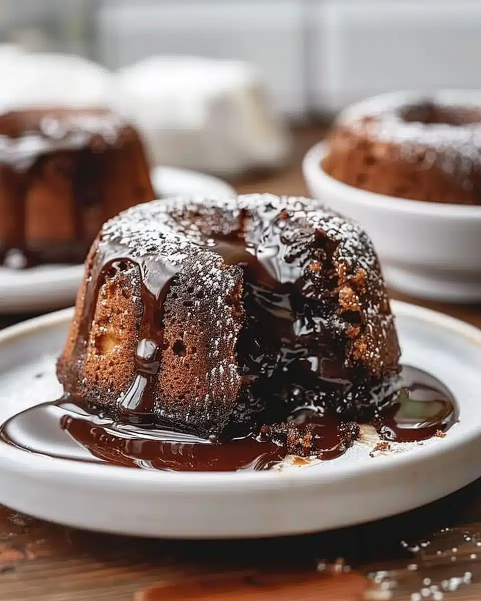 Air Fryer Lava Cake