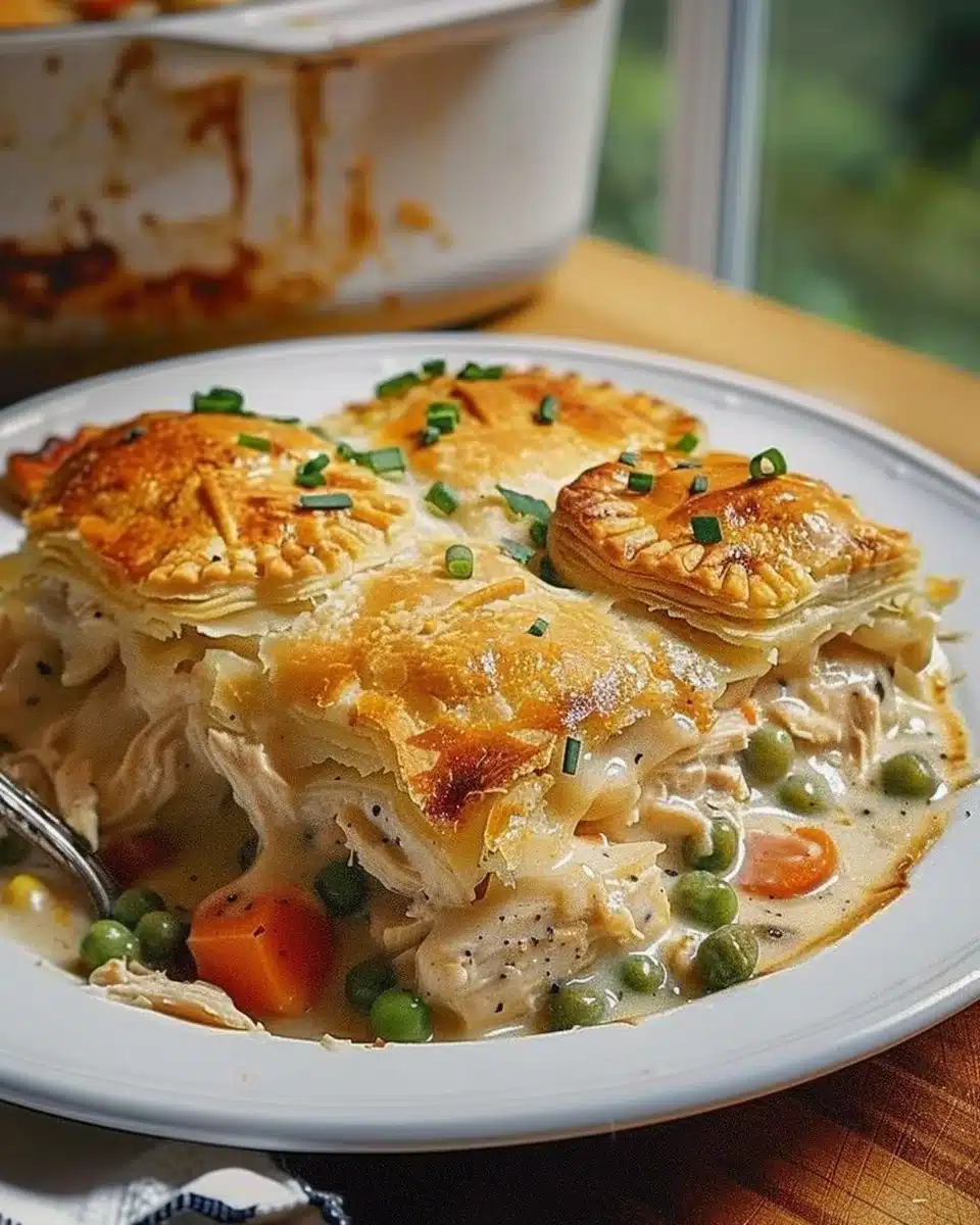 Easy Homemade Chicken Pot Pie Casserole