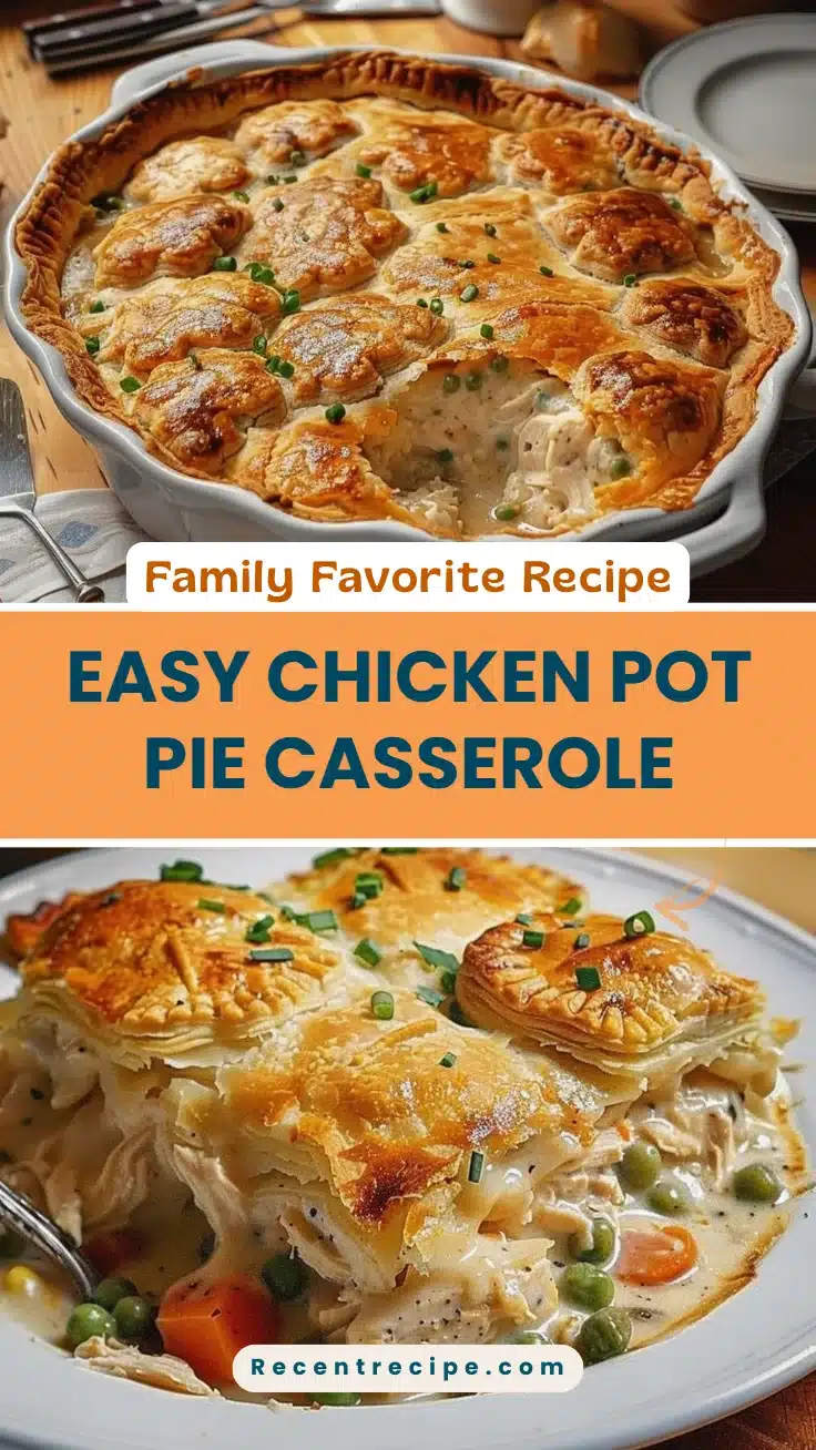 Easy Chicken Pot Pie Casserole