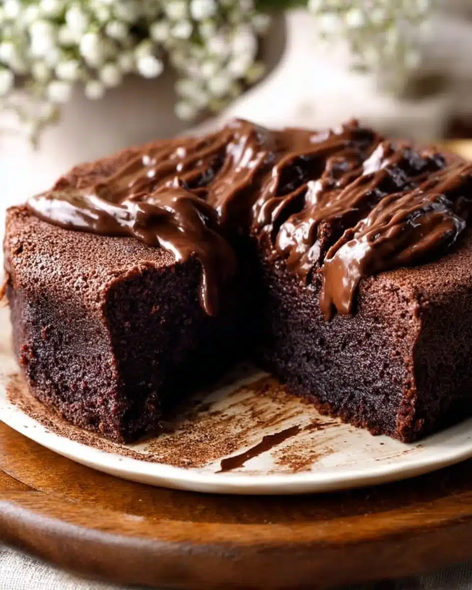 Easy Flourless Keto Chocolate Cake