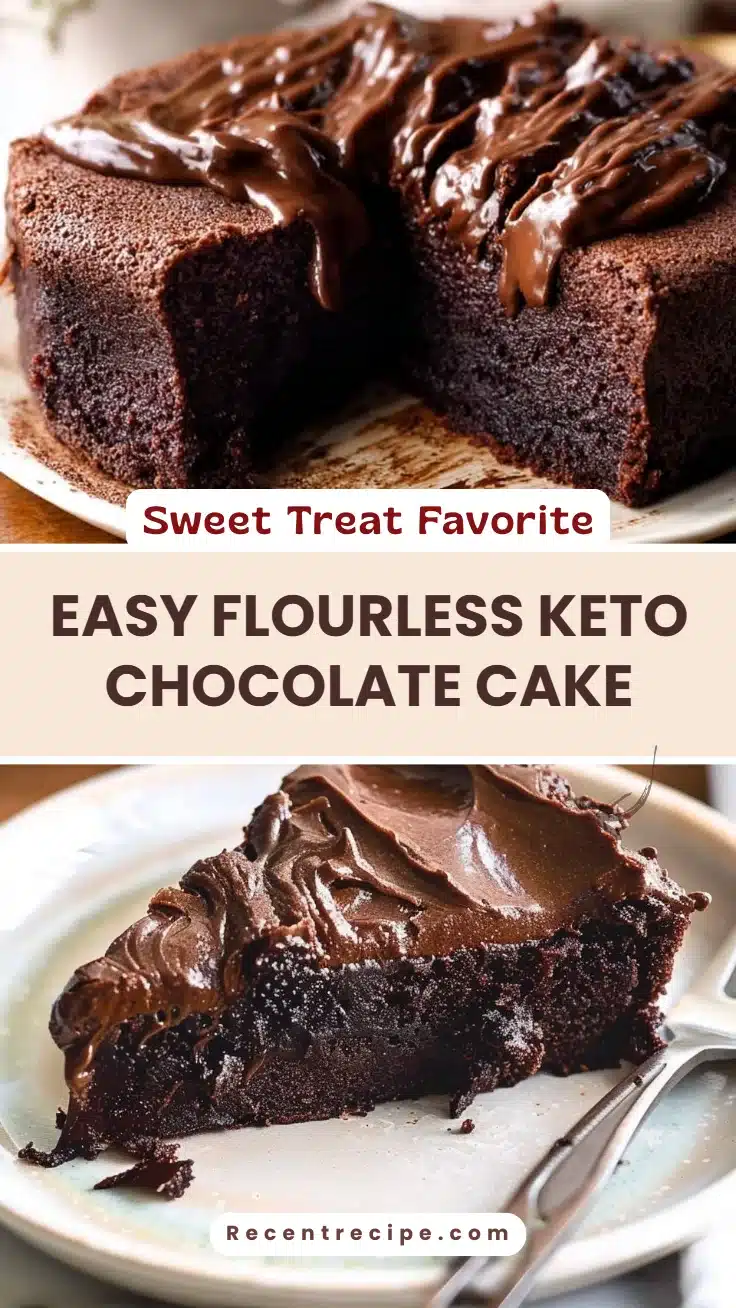 Easy Flourless Keto Chocolate Cake