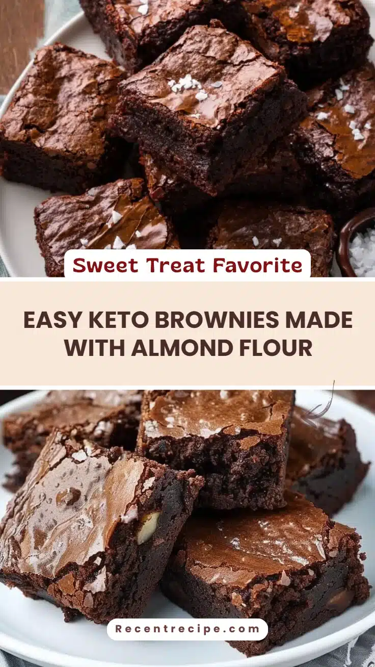 Easy Keto Brownies Made With Almond Flour