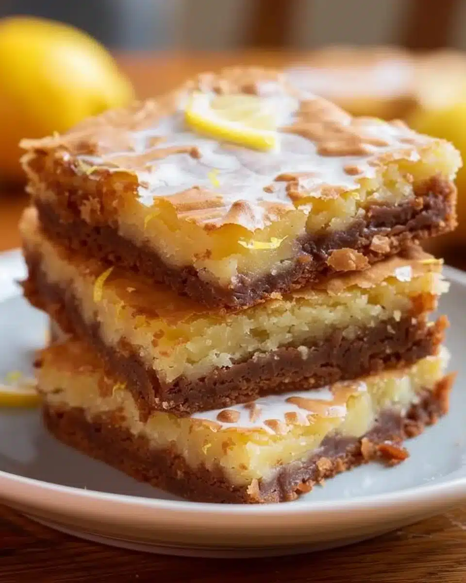 Lemon Brownies