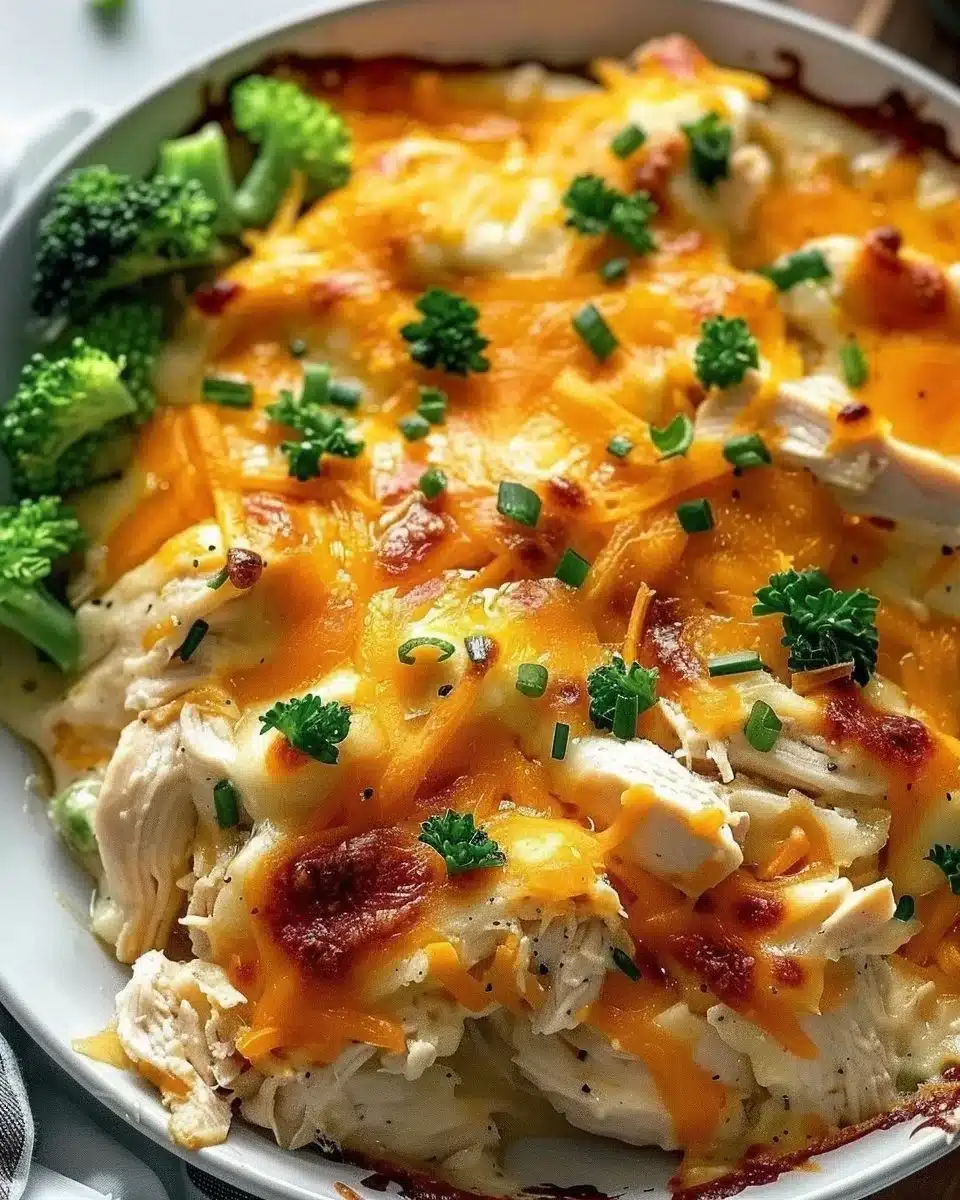 Easy Low Carb Chicken Casserole