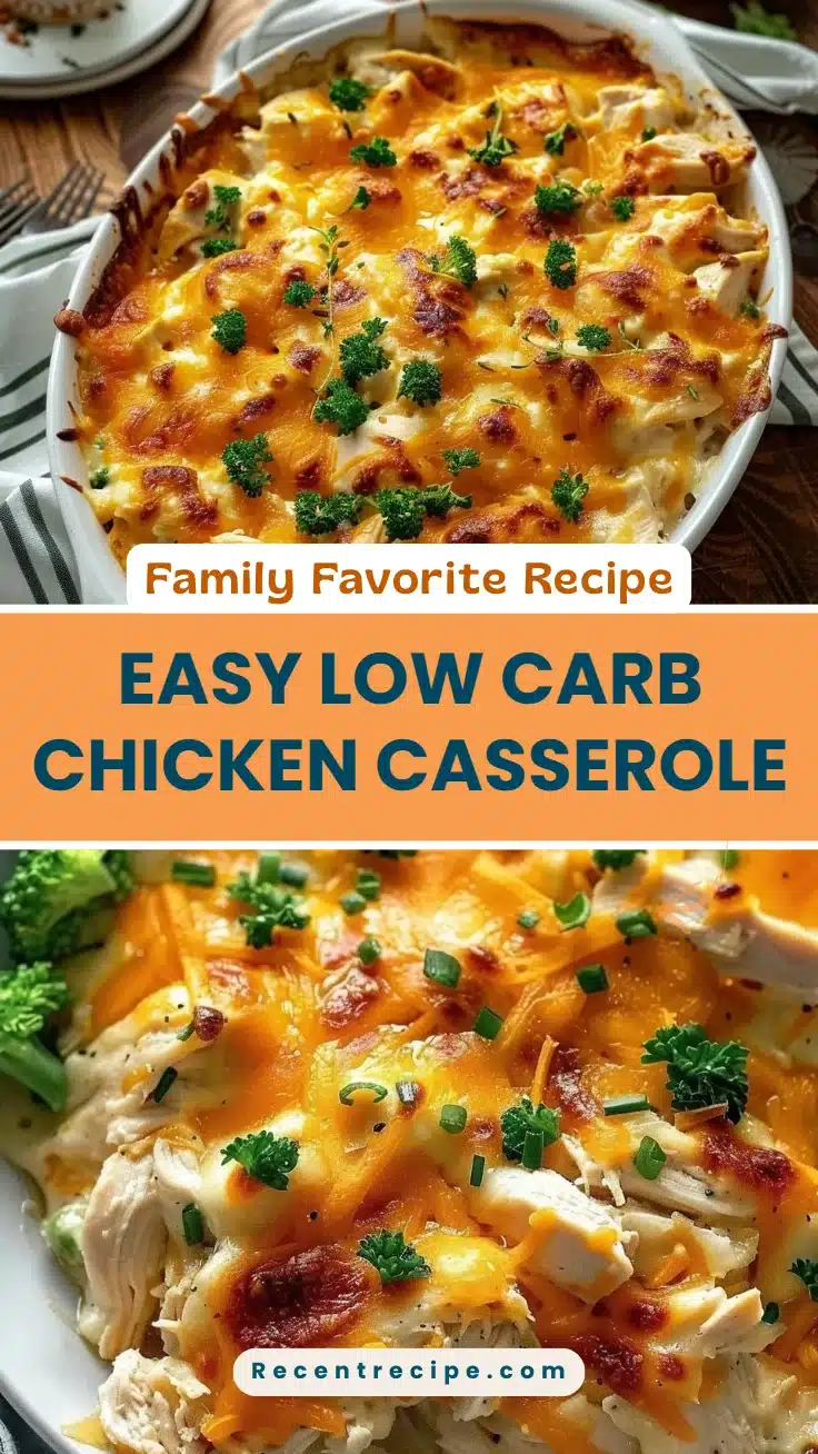 Easy Low Carb Chicken Casserole