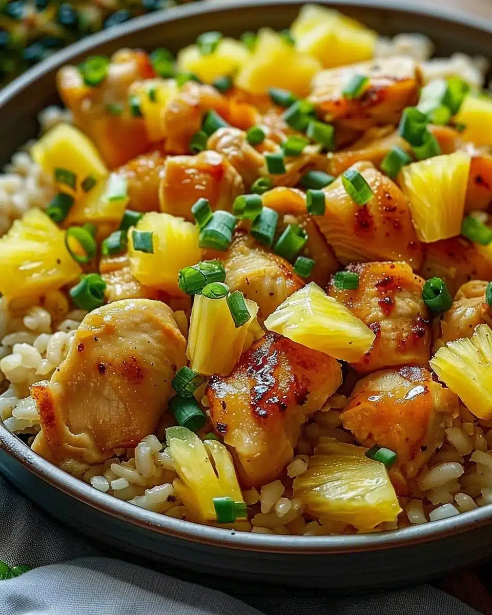 Pineapple Chicken and Rice