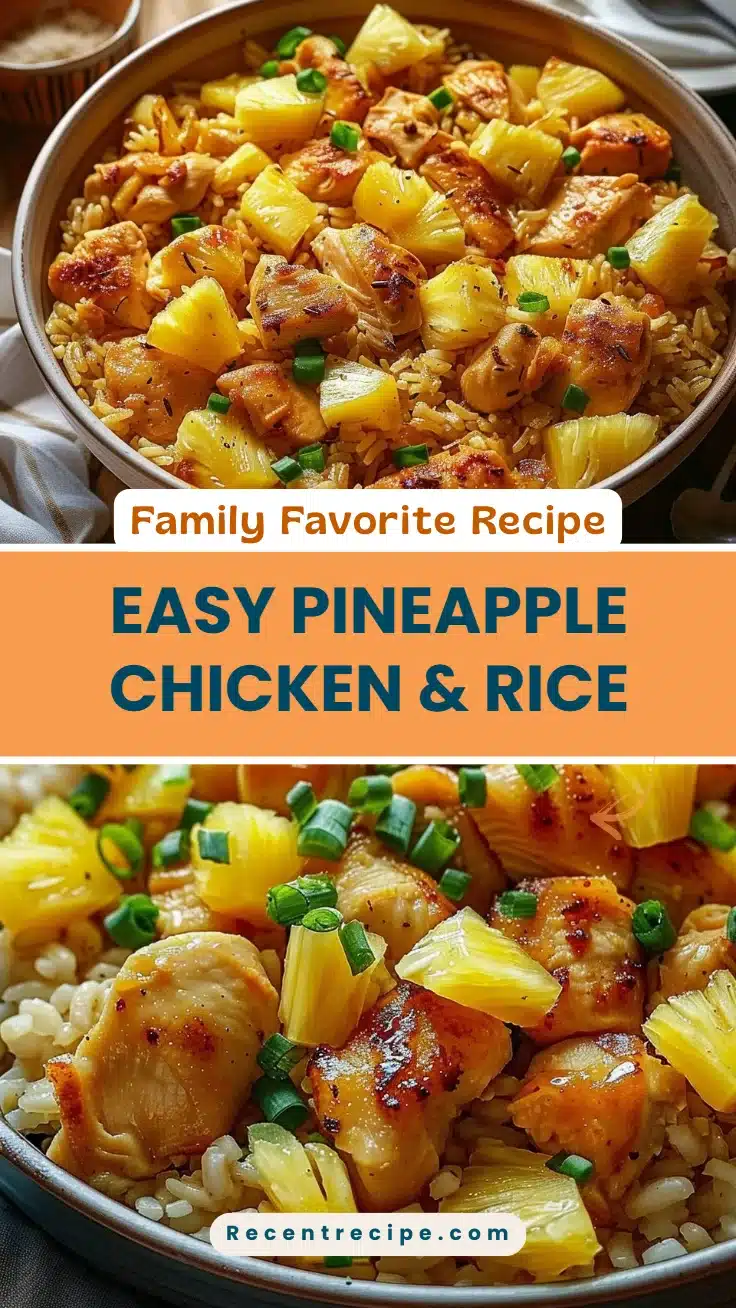 Easy Pineapple Chicken & Rice