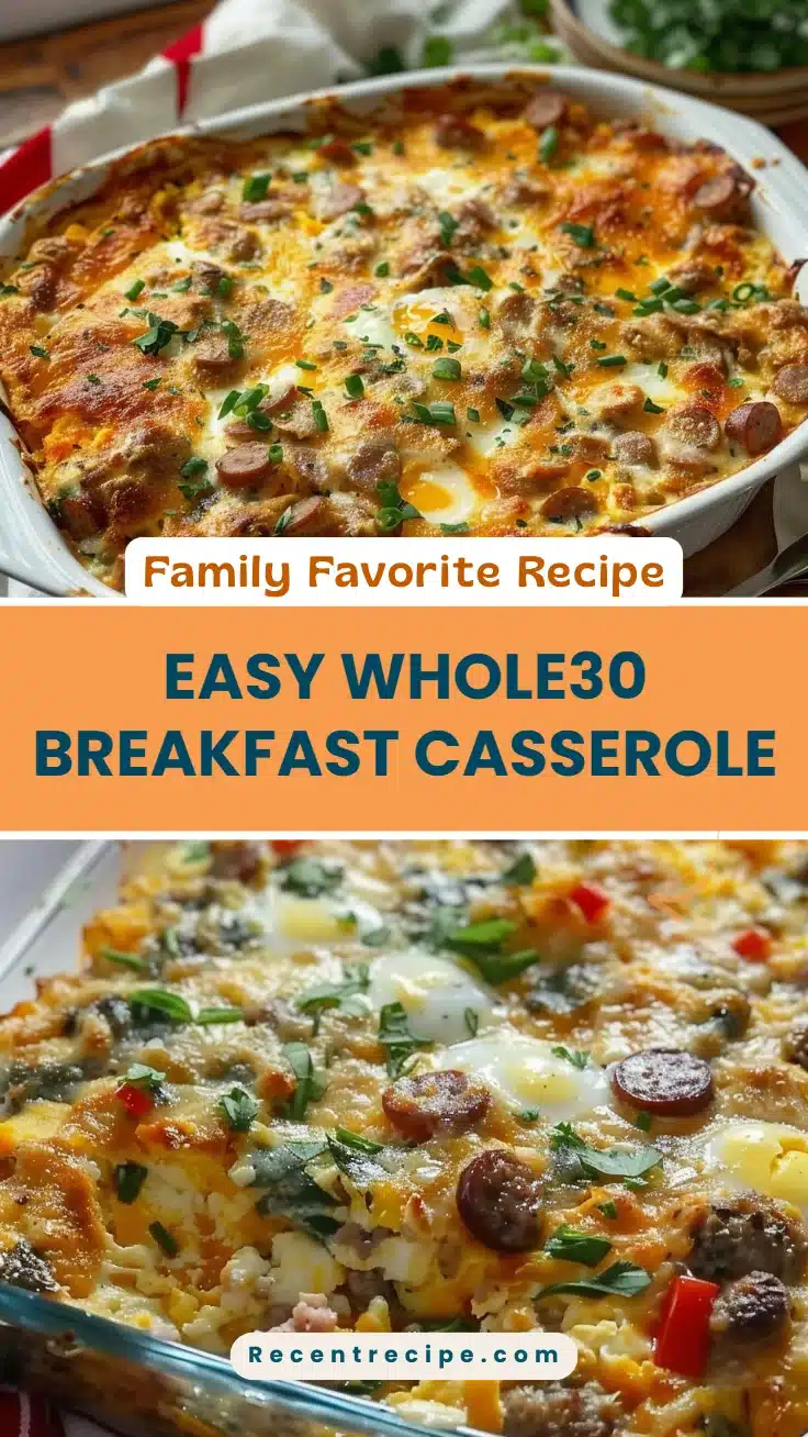 Easy Whole30 Breakfast Casserole
