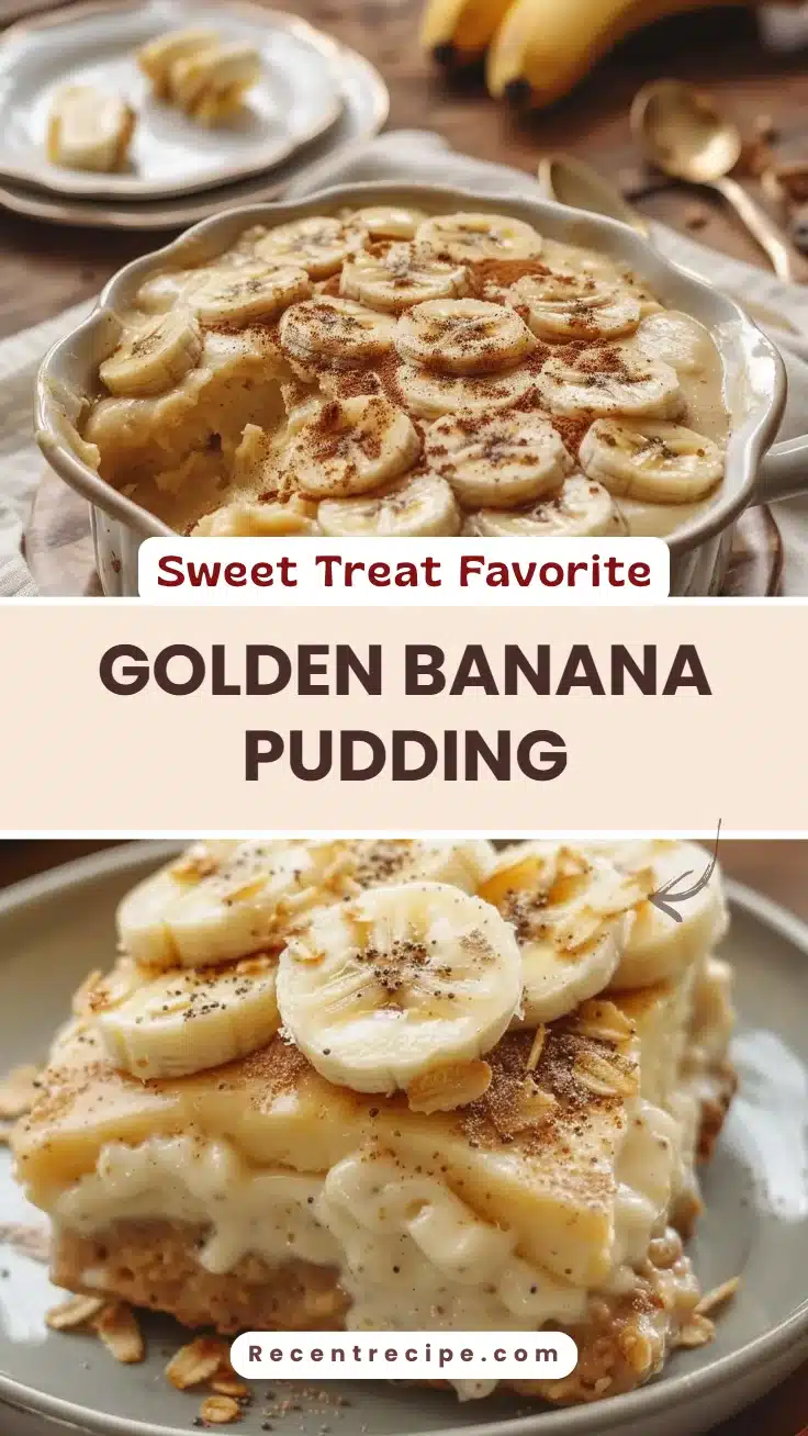 Golden Banana Pudding