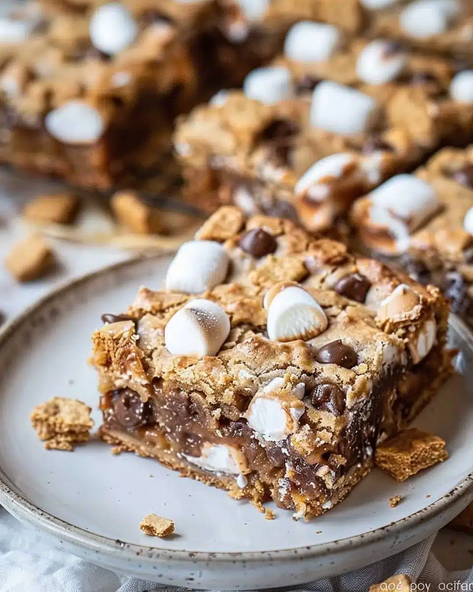 Gooey S’mores Bars
