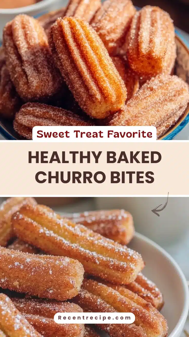 Healthy Baked Churro Bites
