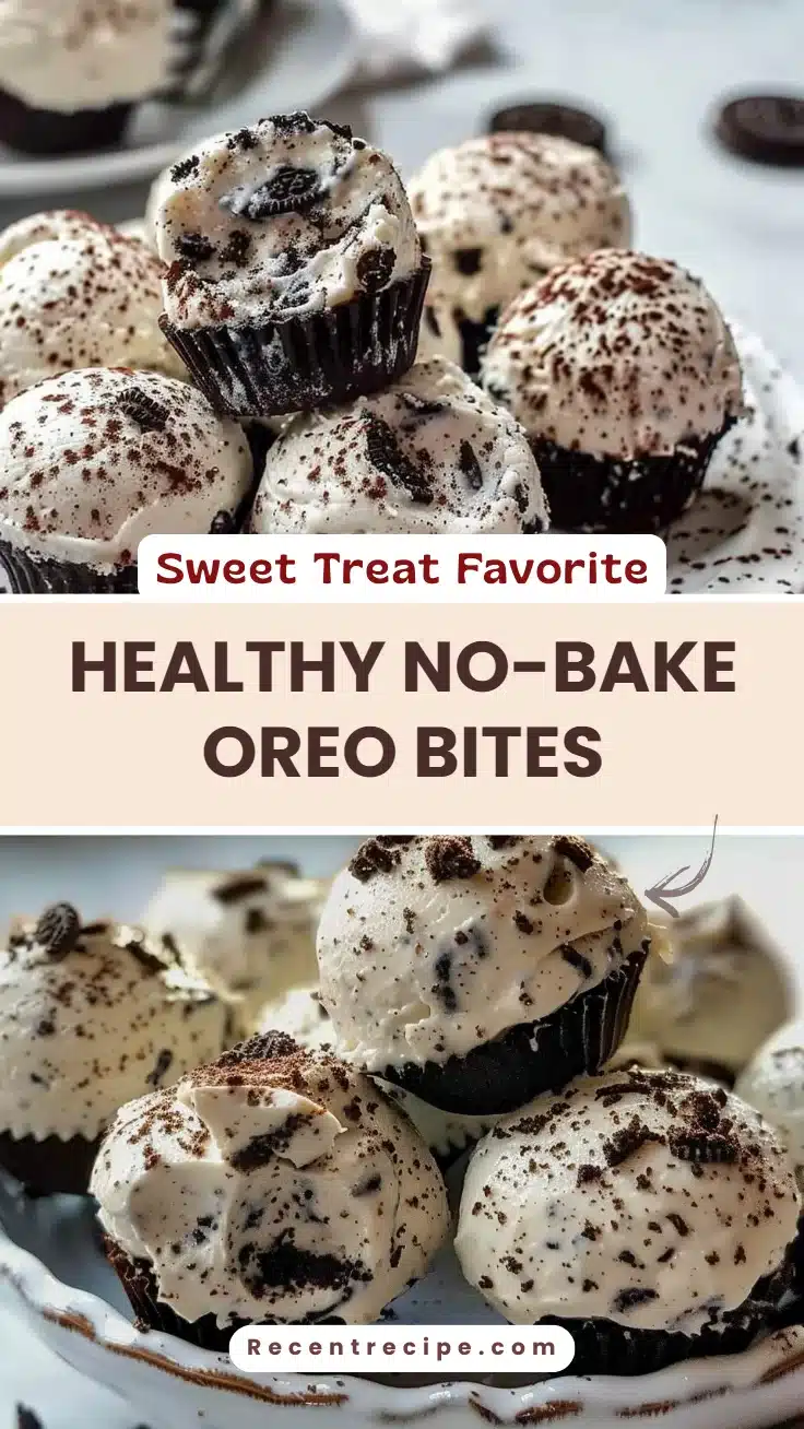 Healthy No-Bake Oreo Bites
