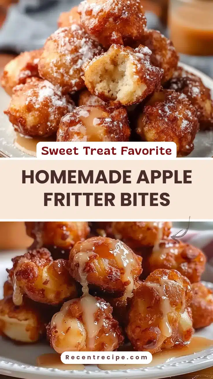 Homemade Apple Fritter Bites