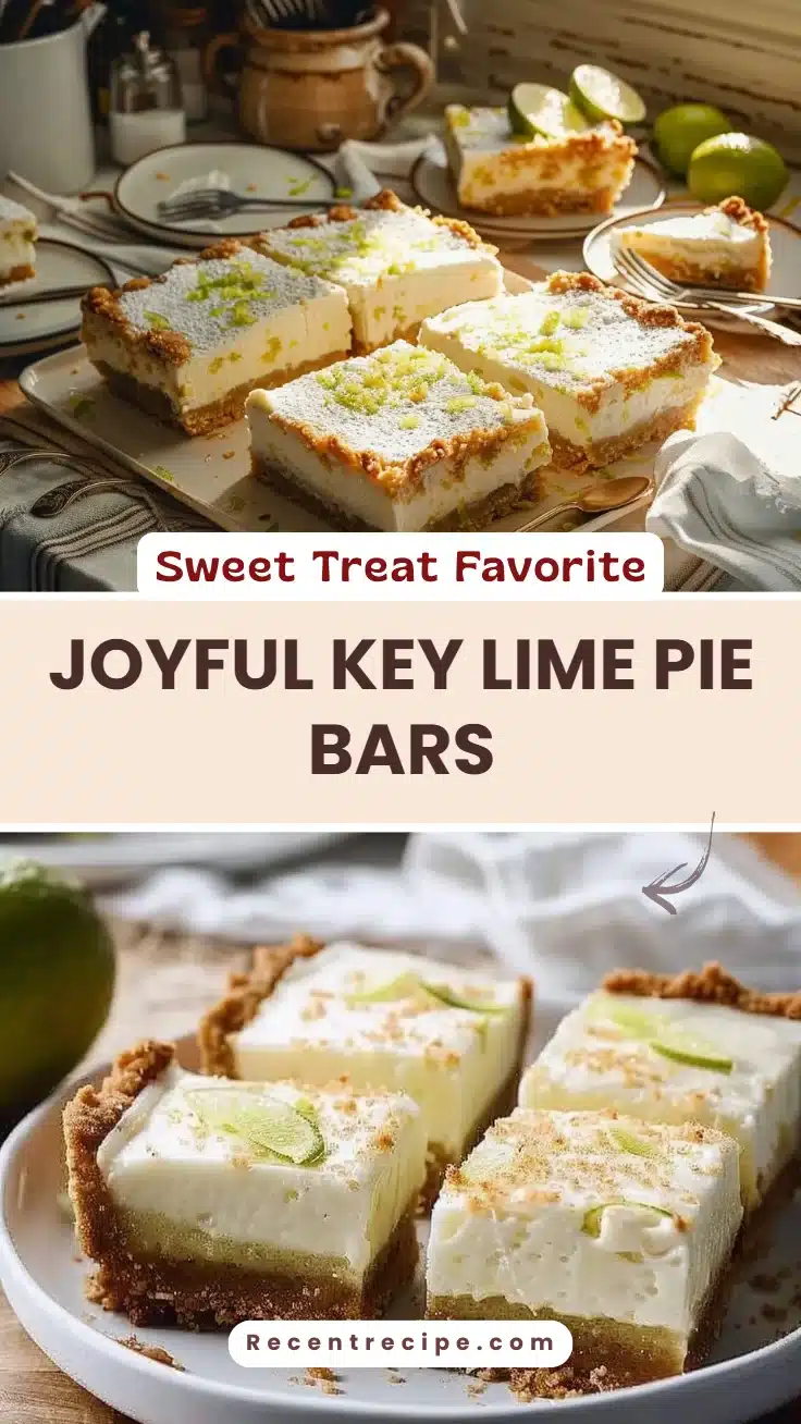 Joyful Key Lime Pie Bars