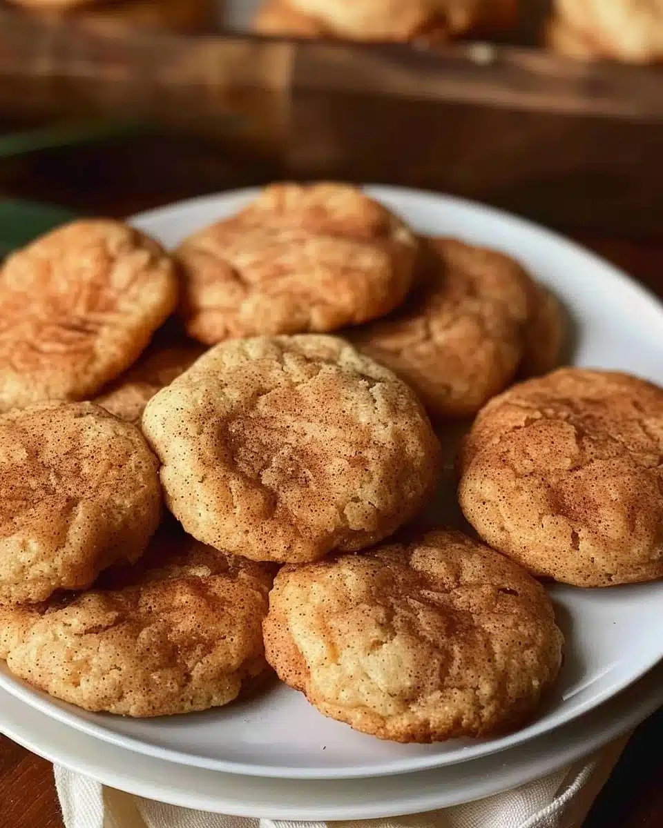 Keto Cream Cheese Snickerdoodles
