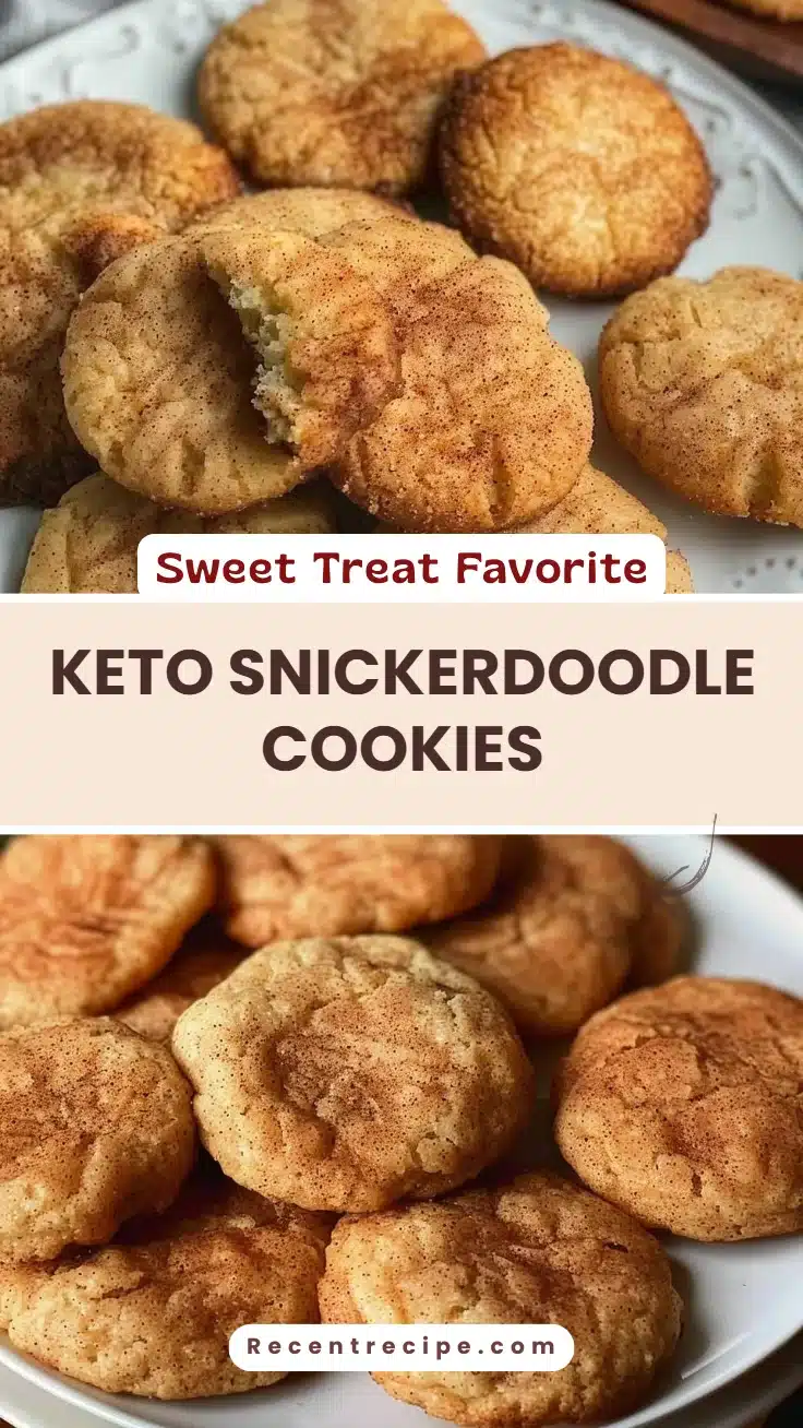 Keto Snickerdoodle Cookies