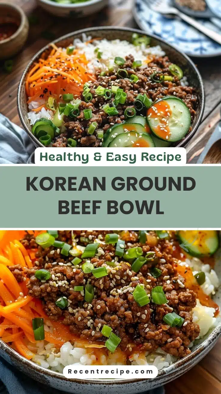 Korean Ground Beef Bowl