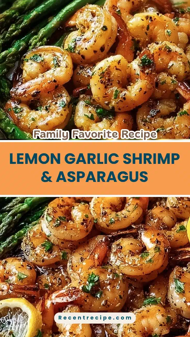 Lemon Garlic Shrimp & Asparagus