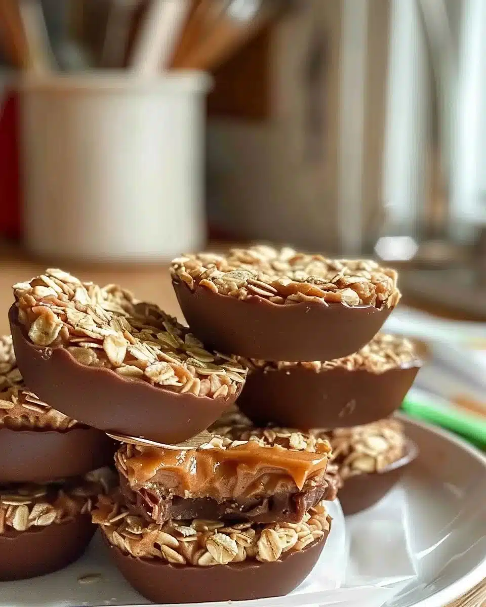 Peanut Butter Oat Cups