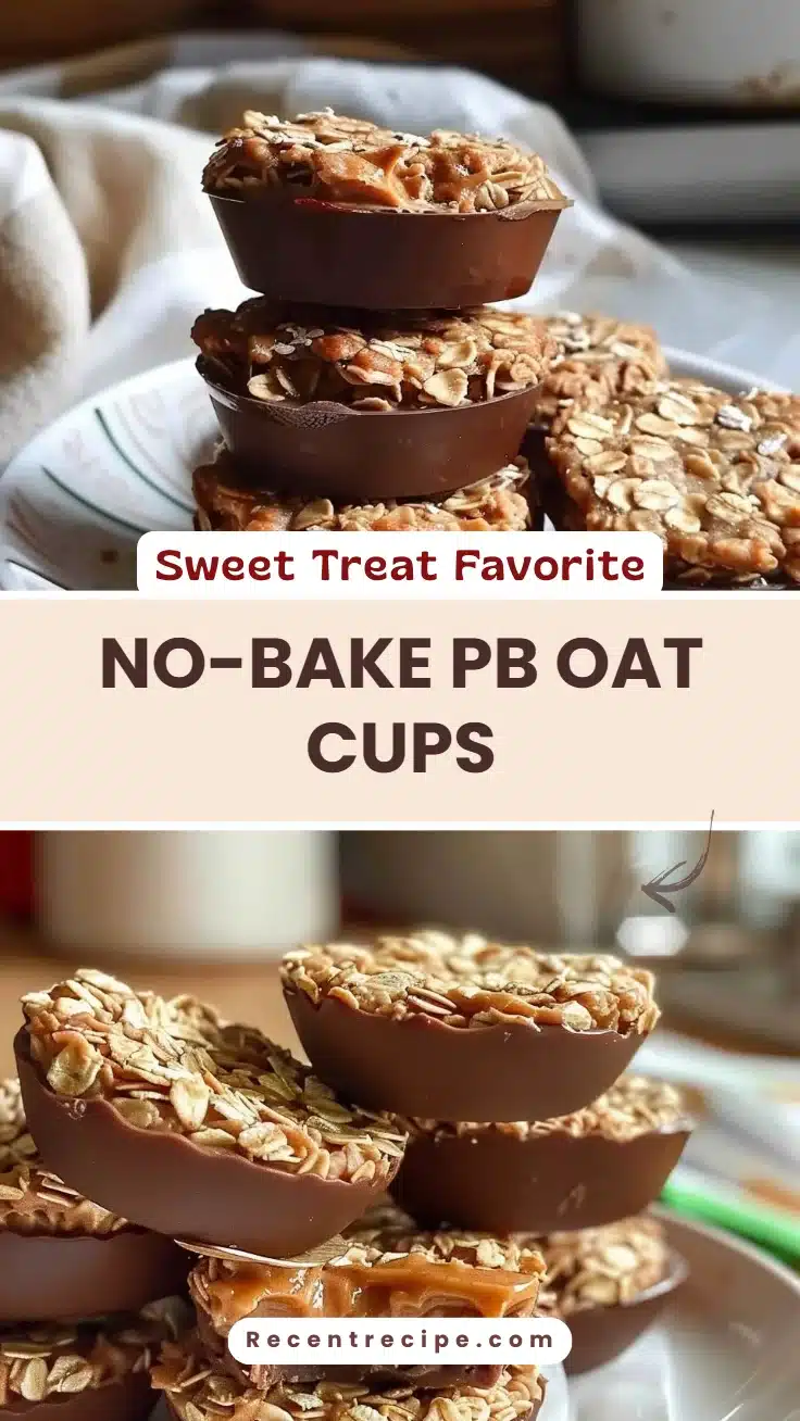 No-Bake PB Oat Cups