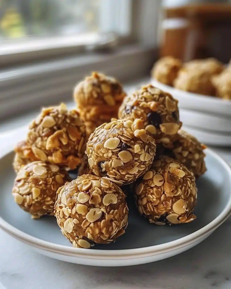 No-Bake Peanut Butter Energy Bites