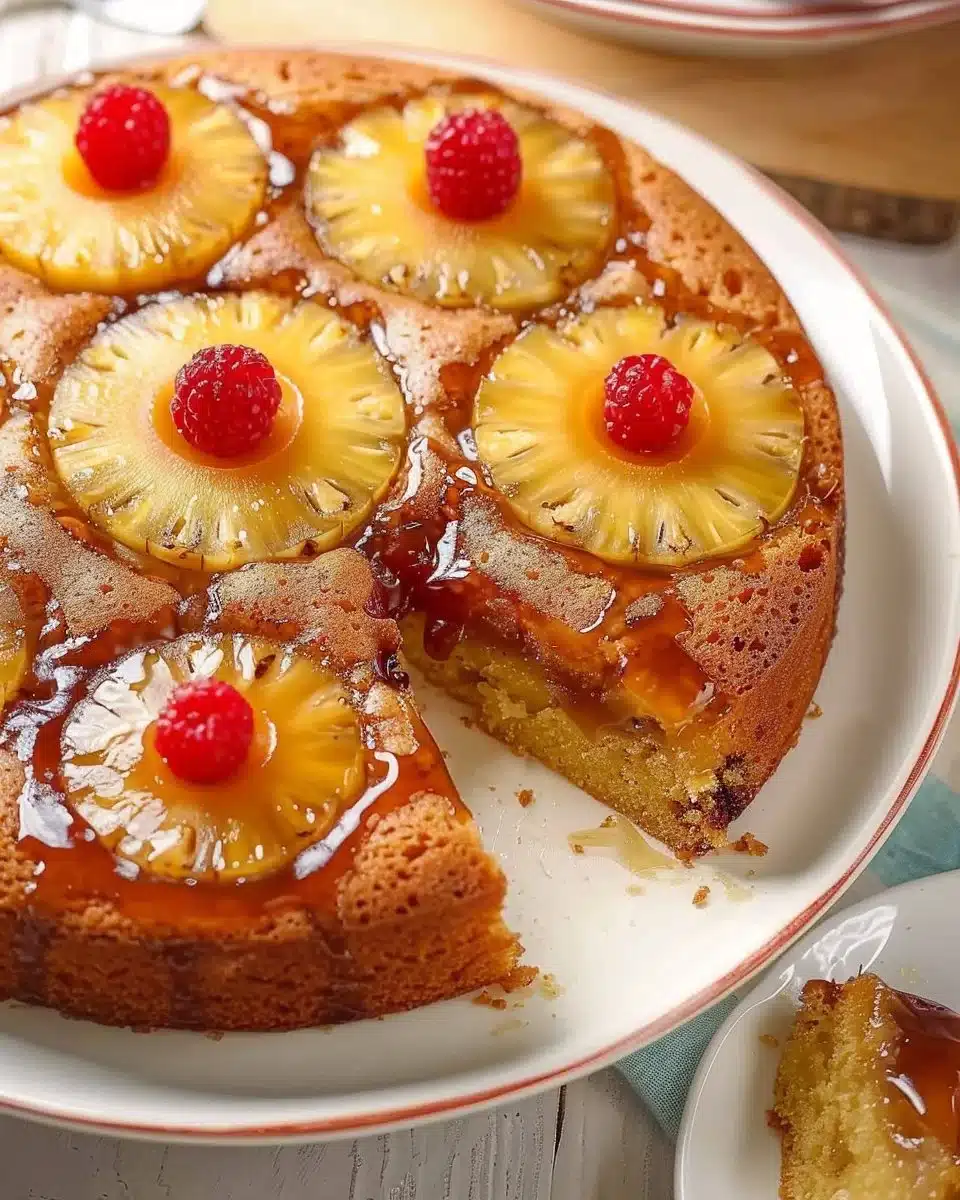 Pineapple Upside-Down Cake