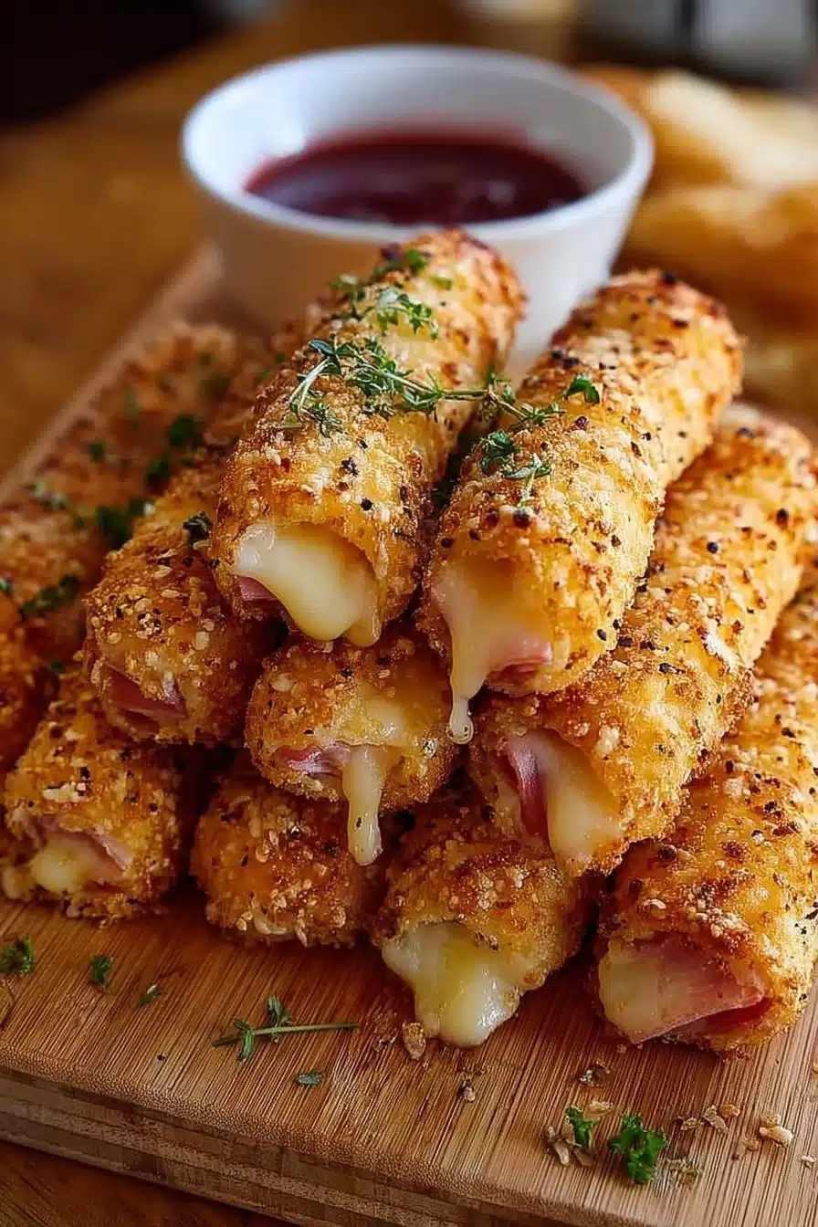 Ham and Cheese Sticks