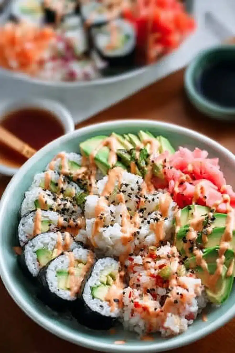 California Roll Sushi Bowls