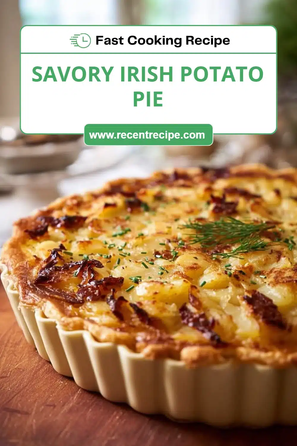 Savory Irish Potato Pie