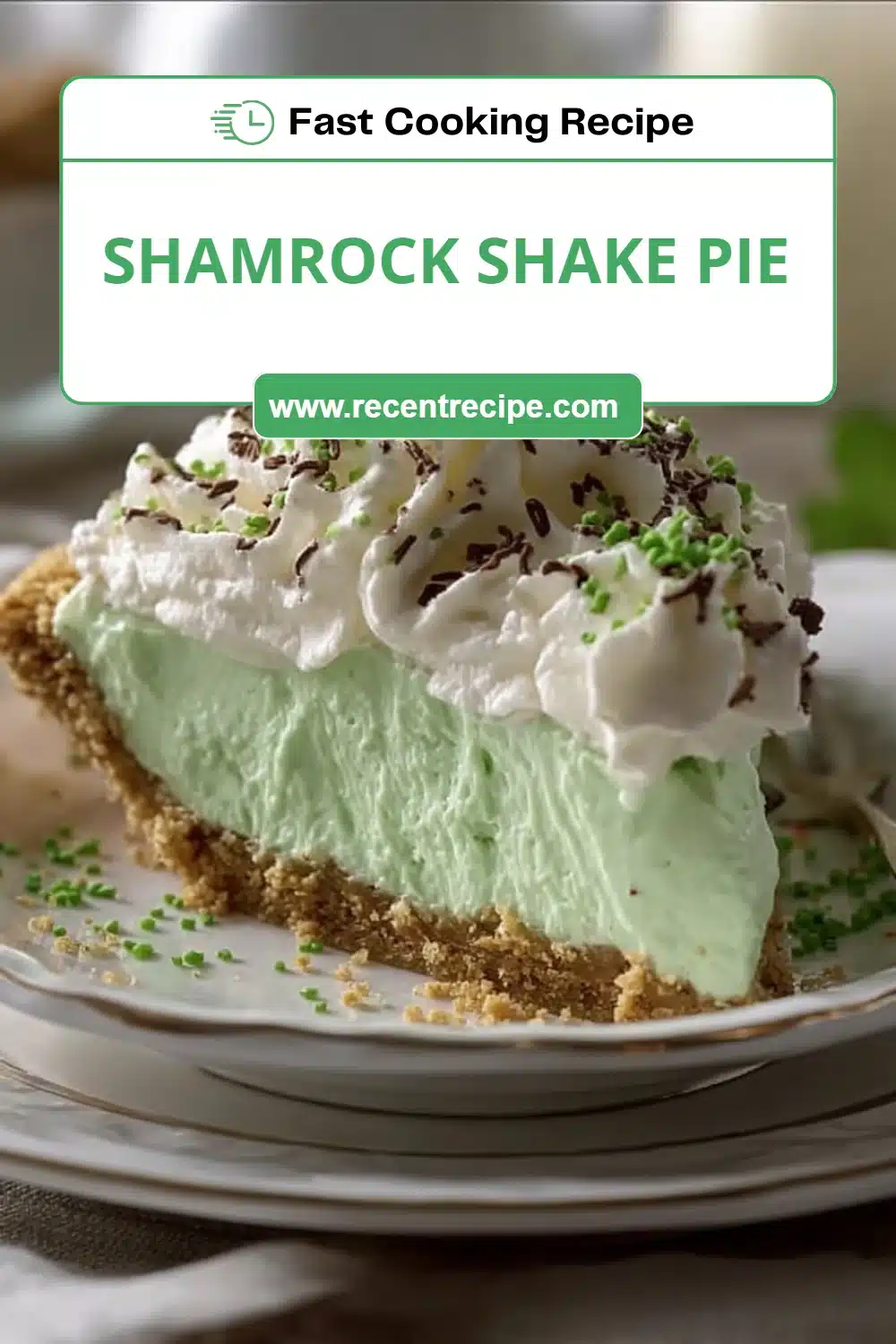Shamrock Shake Pie