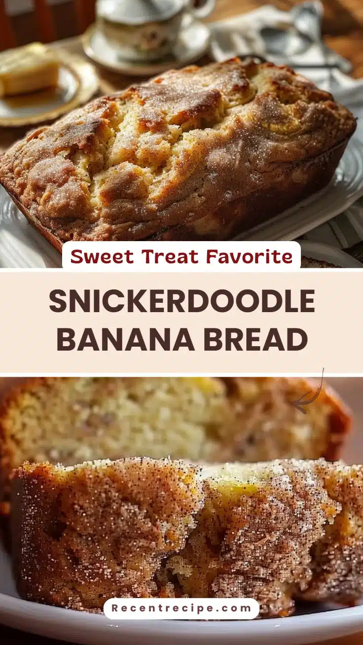 Snickerdoodle Banana Bread