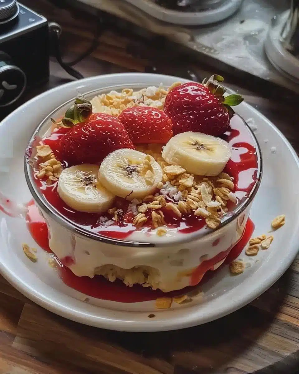 Strawberry Banana Pudding