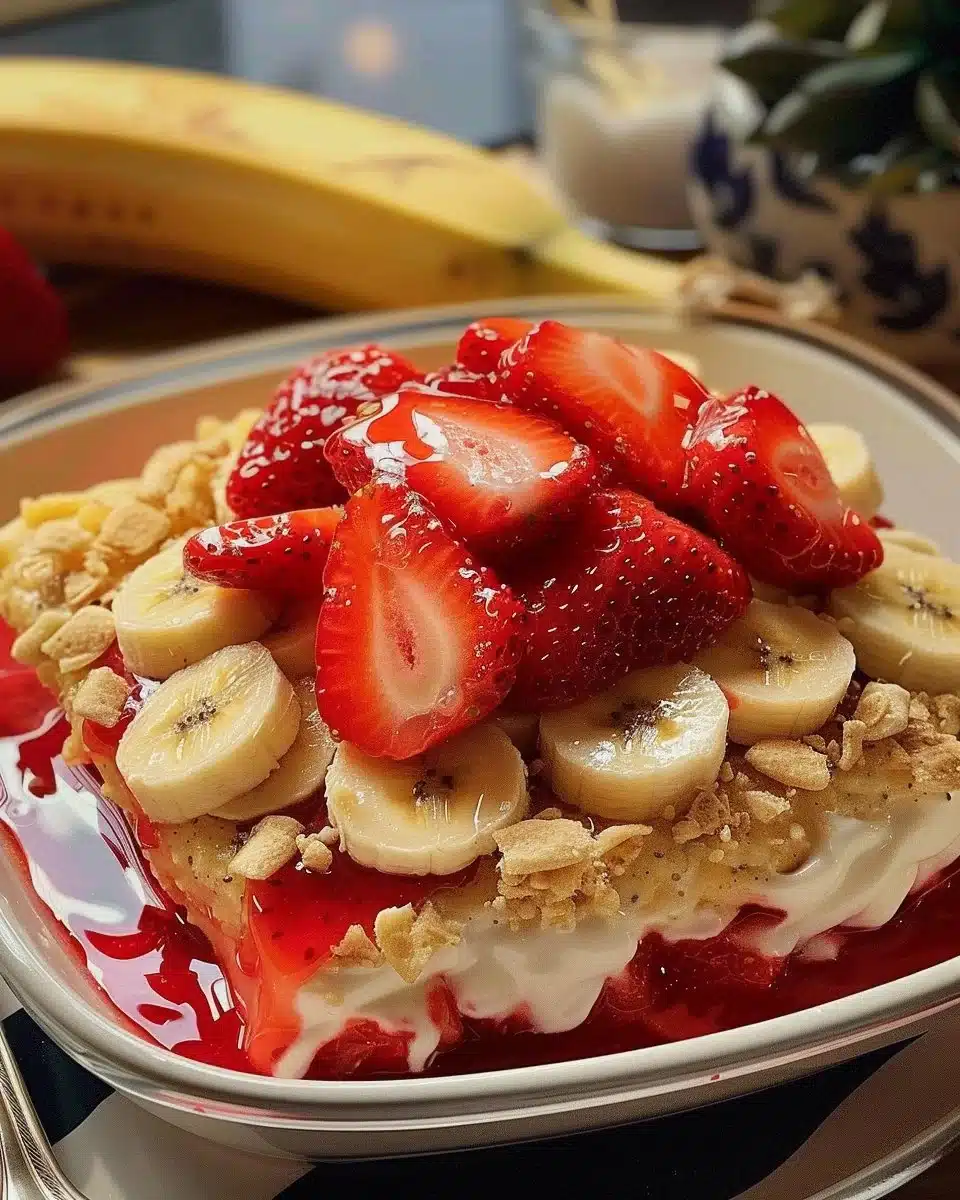 Strawberry Banana Pudding Dream