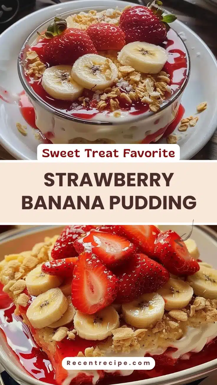 Strawberry Banana Pudding