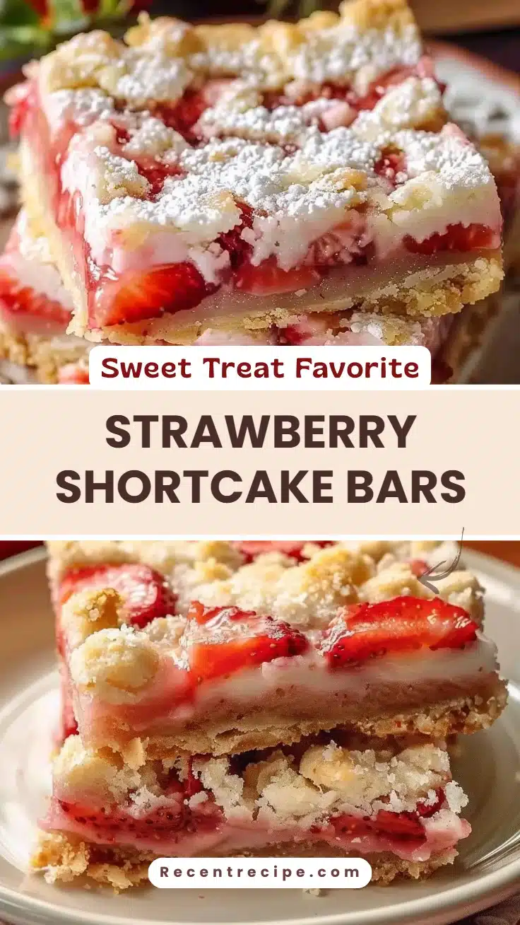 Strawberry Shortcake Bars