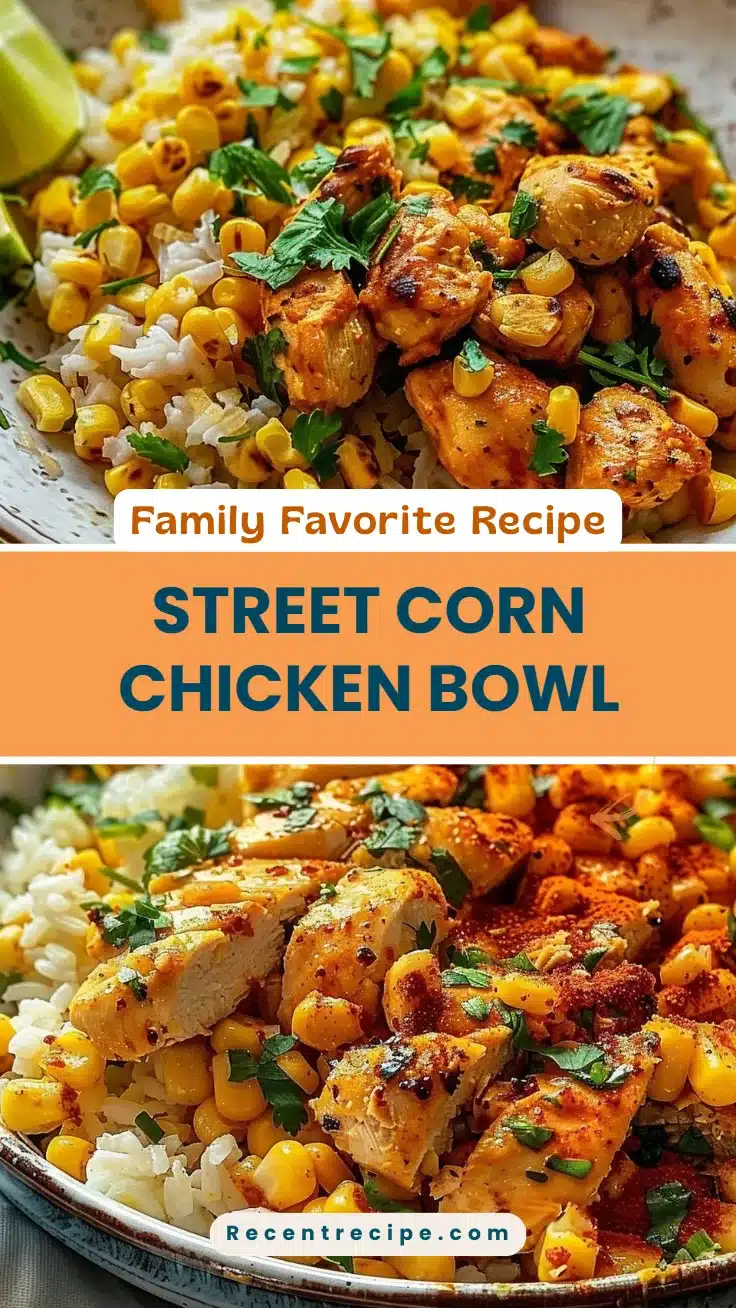Street Corn Chicken Bowl