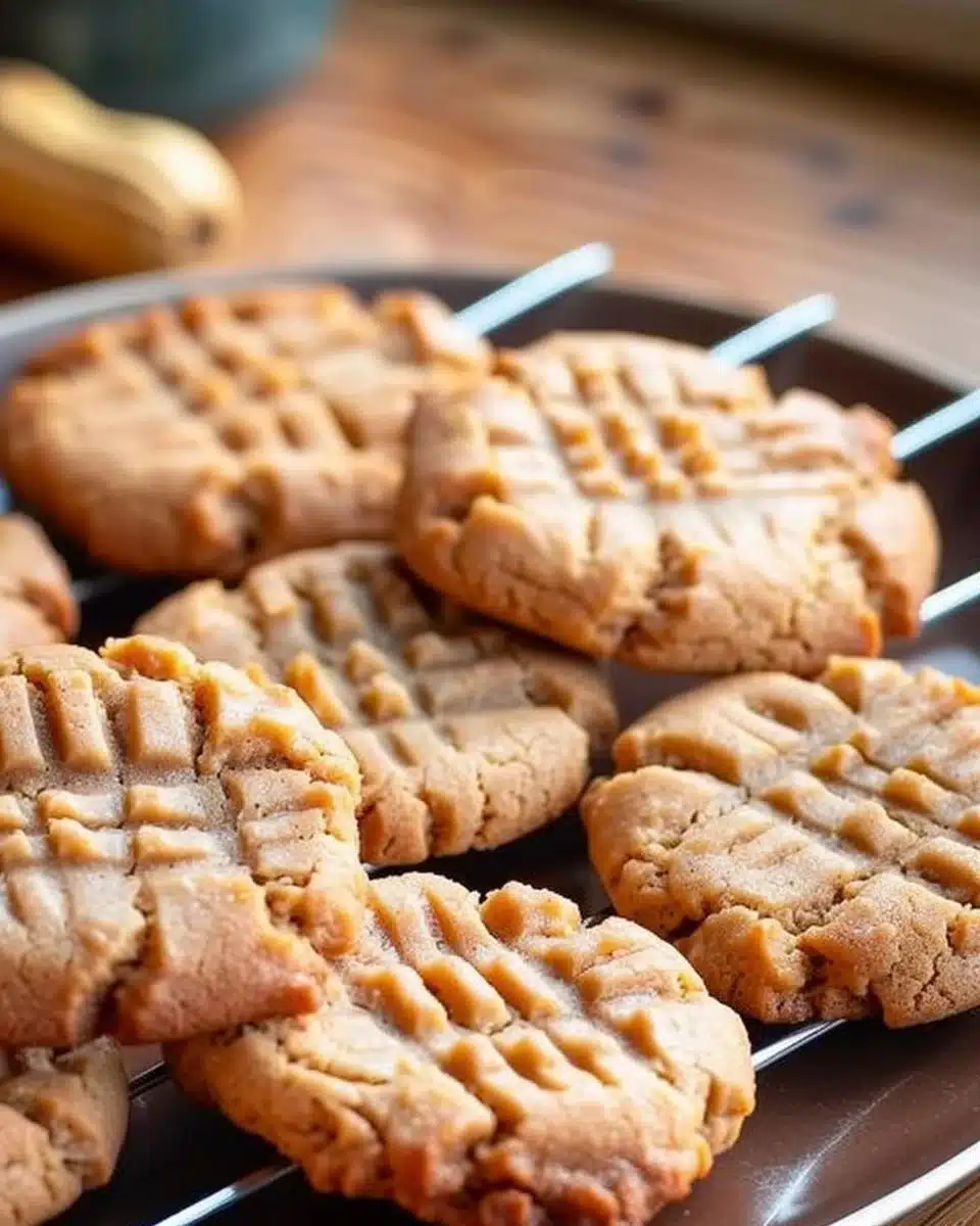 Sugar Free Peanut Butter Cookies