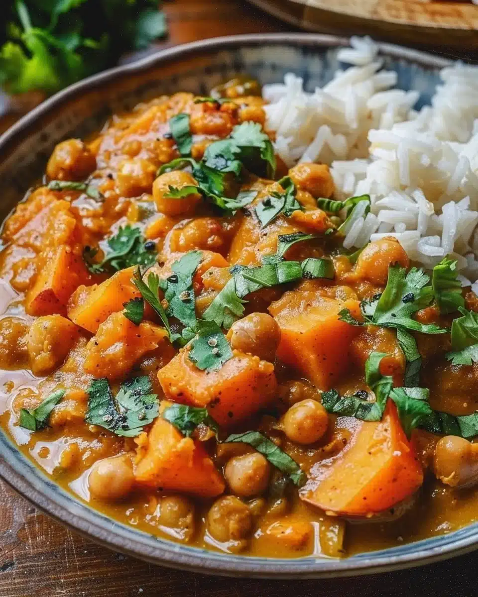 Sweet Potato and Chickpea Curry