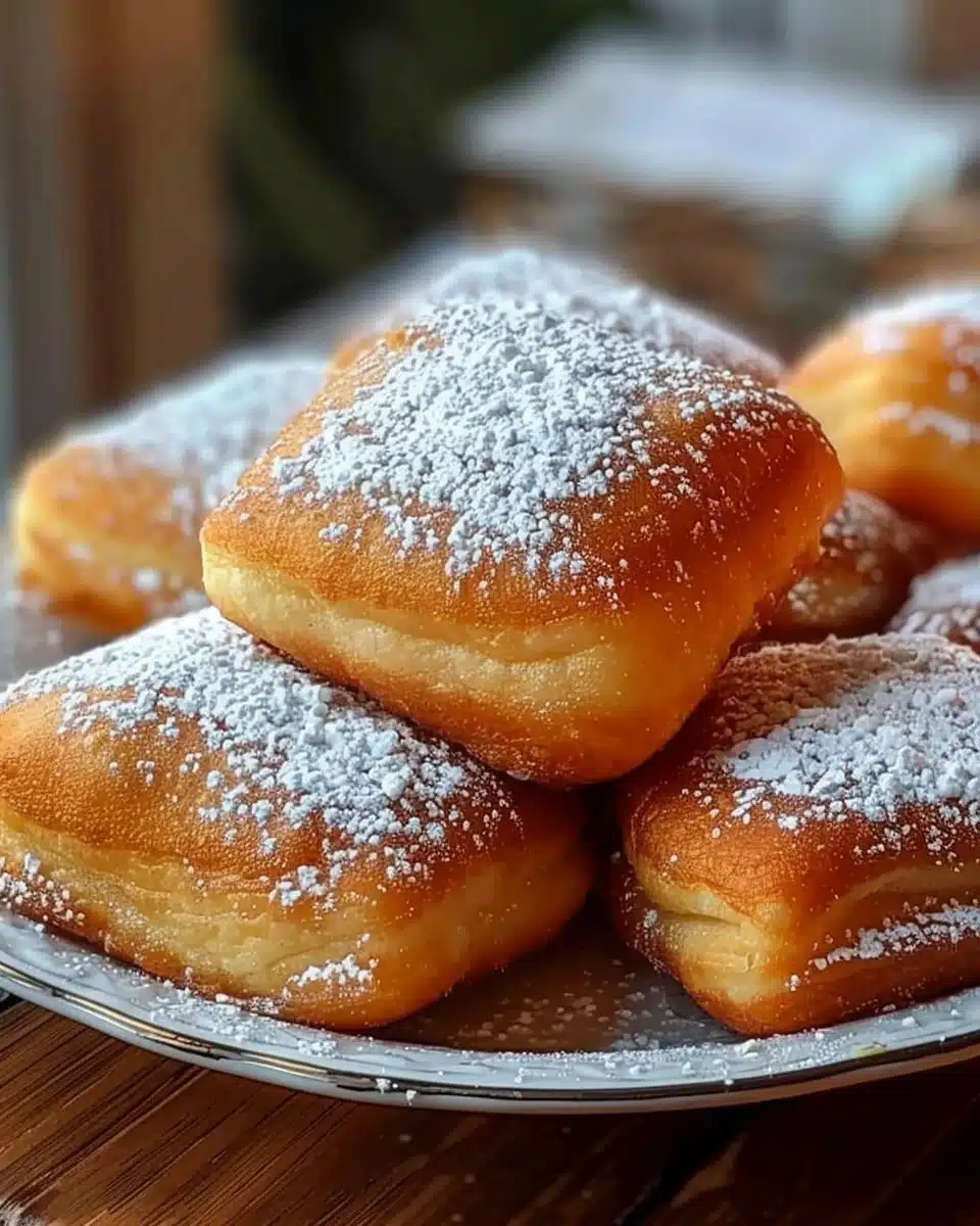 Vanilla French Beignets