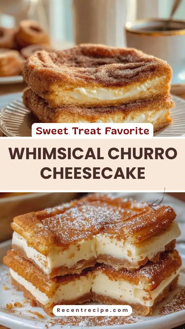 Whimsical Churro Cheesecake