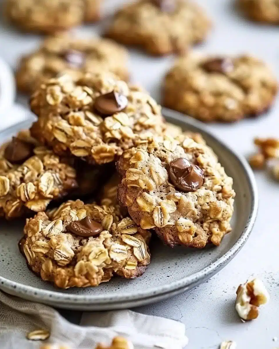3-Ingredient Oat Cookies