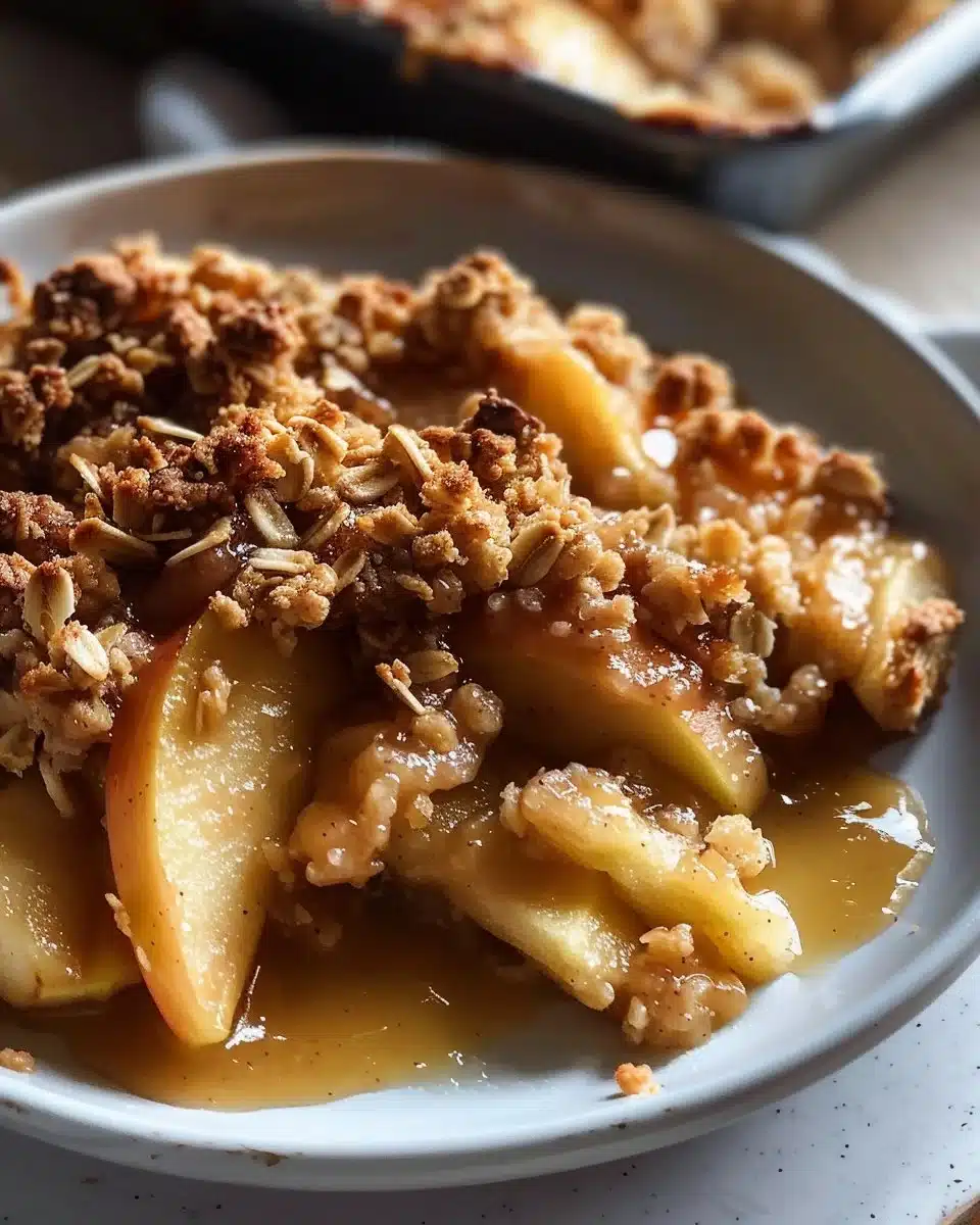 4 Ingredient Apple Crisp