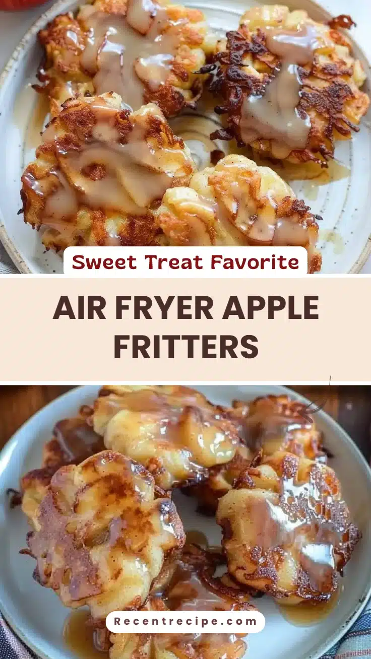 Air Fryer Apple Fritters
