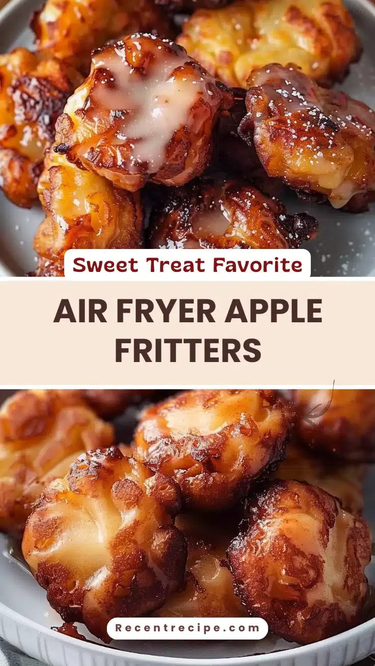 Air Fryer Apple Fritters