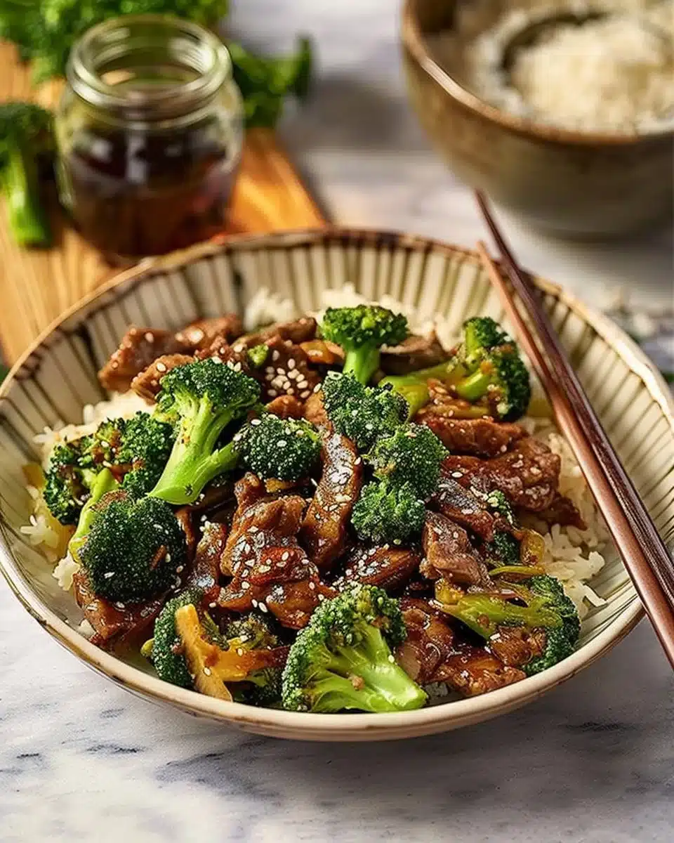 High-Protein Beef and Broccoli Stir Fry