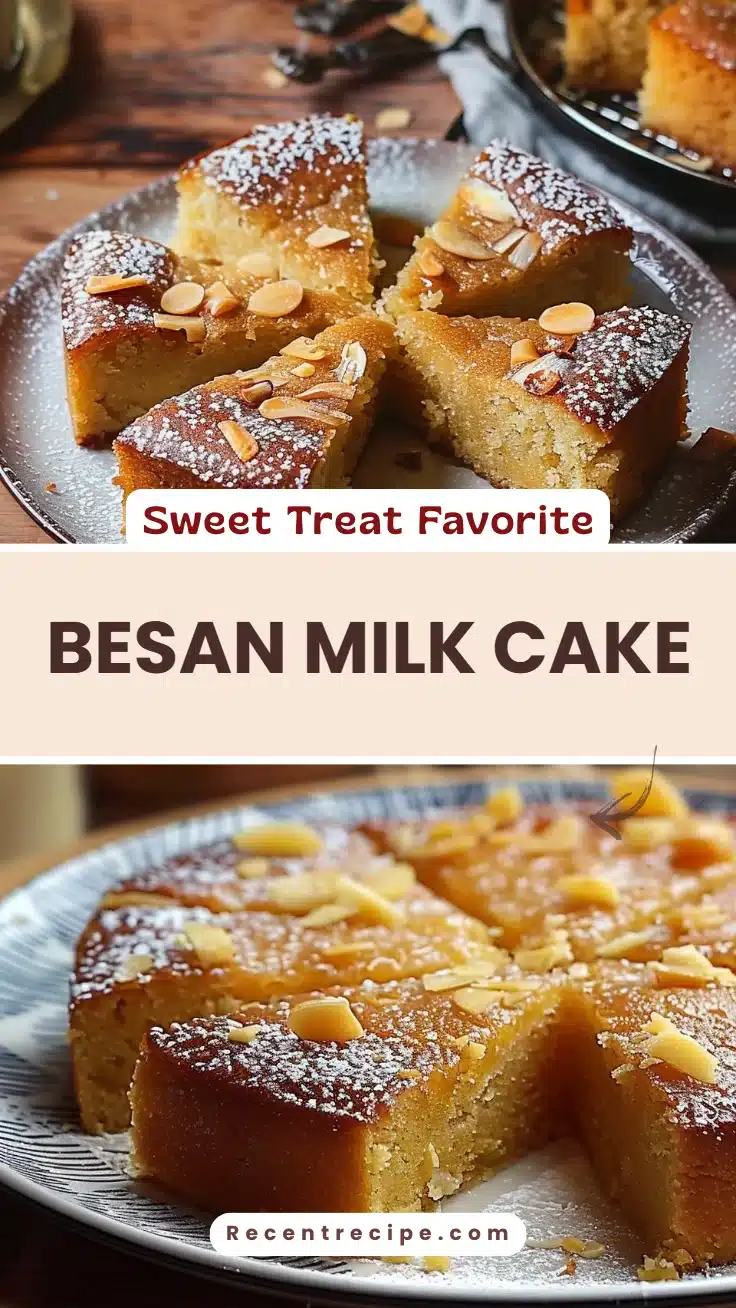 Besan Milk Cake