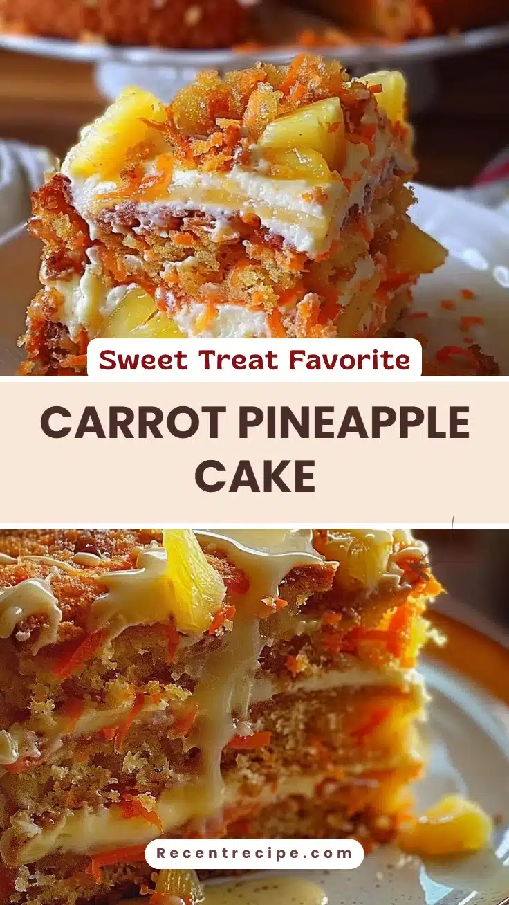 Carrot Pineapple Cake