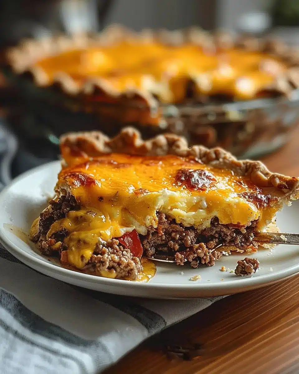 Cheeseburger Pie