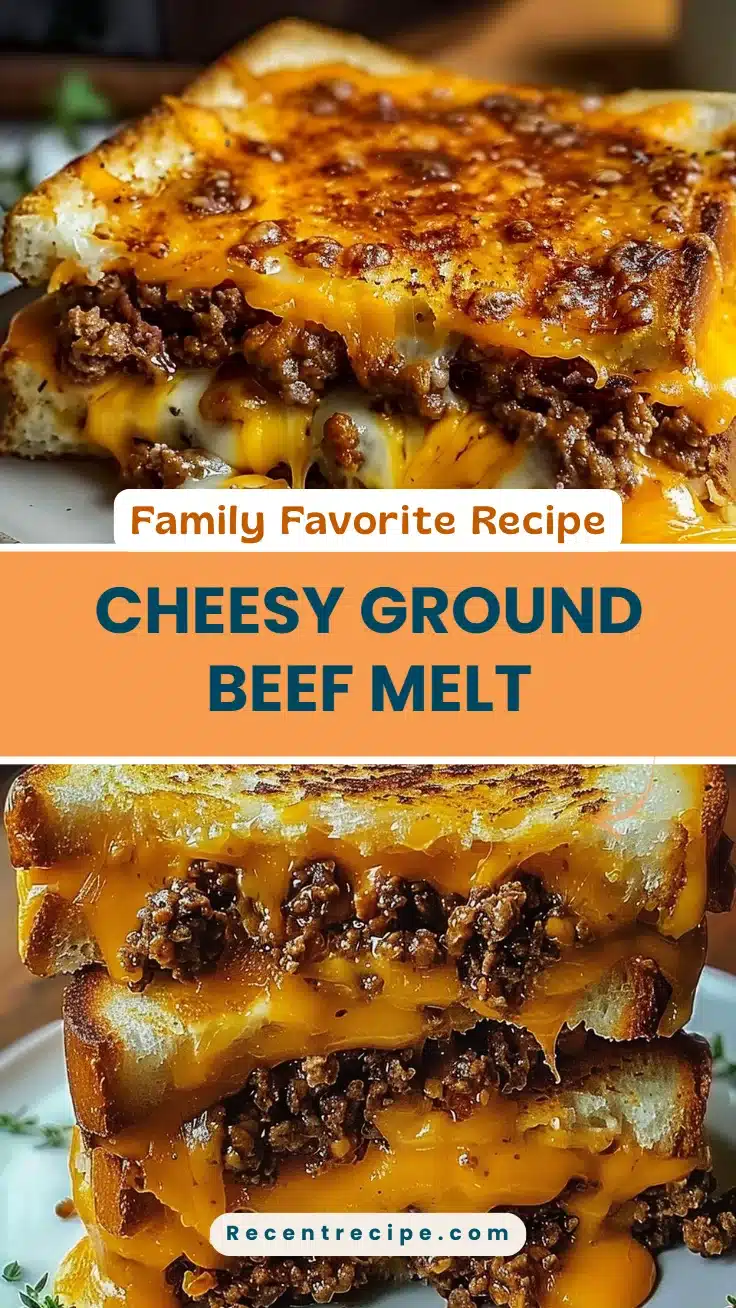 Cheesy Ground Beef Melt